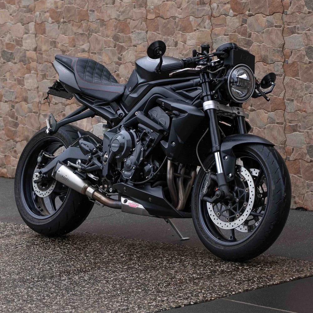 TRIUMPH STREET TRIPLE 675 (2013-2016) COMFORT SEAT TRIM - Image 2