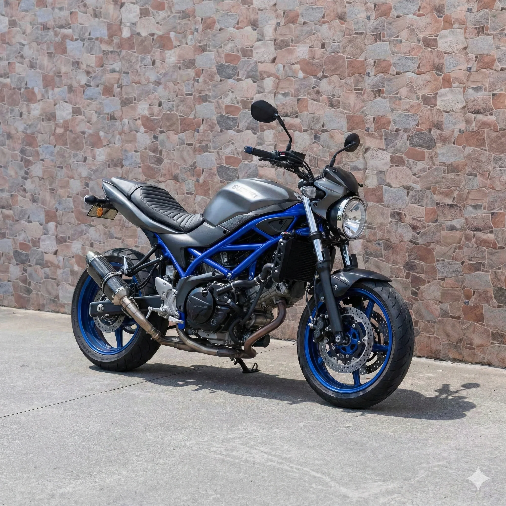 SUZUKI SV650 (2016+) COMFORT SEAT TRIM - Image 2