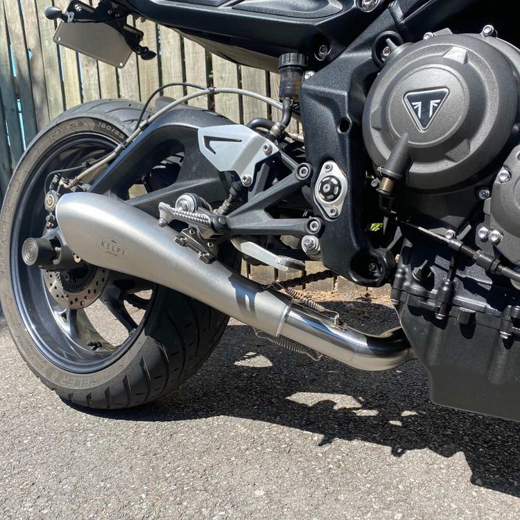 TRIUMPH 765/660 (2017-2022) STREET TRIPLE SLIP-ON EXHAUST - Image 7